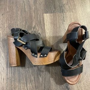 Size 6.5 black heels